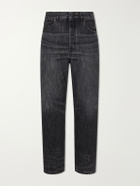 Jeanerica - Vega Straight-Leg Recycled Cotton-Blend Jeans - Black