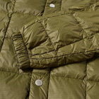 Polar Skate Co. Men's Lightweight Puffer Jacket in Army Green