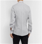 Dolce & Gabbana - Slim-Fit Linen Shirt - Gray