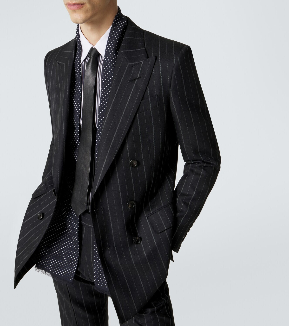 Tom Ford Striped wool blazer