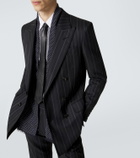 Tom Ford Striped wool blazer