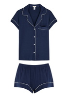 Eberjey Gisele Stretch-jersey Pyjama set Navy