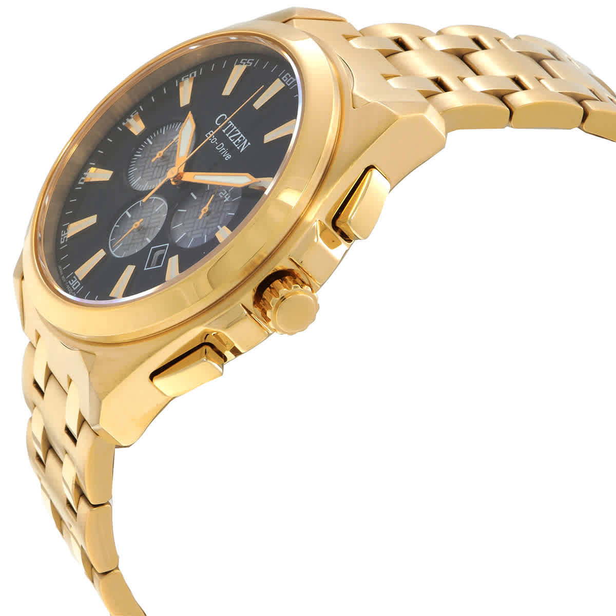 Citizen Peyten Chronograph Black Dial Mens Watch CA4512-50E
