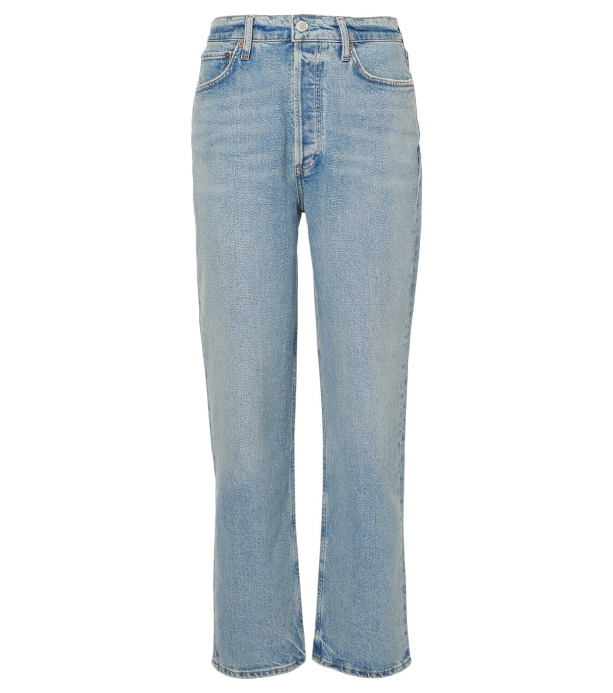 Fax Copy Express Blue 'The Wide' Jeans