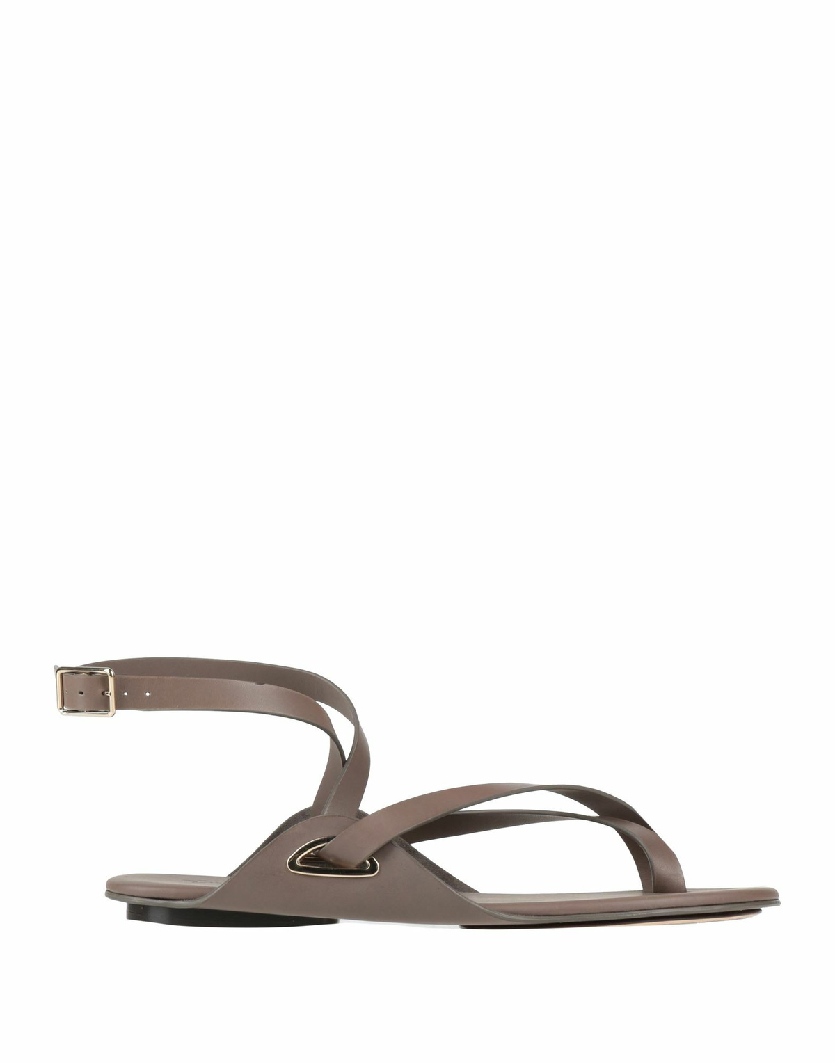 Giorgio Armani Womens Thong sandal Lead
