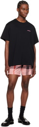Burberry Black Oak Leaf Crest T-Shirt