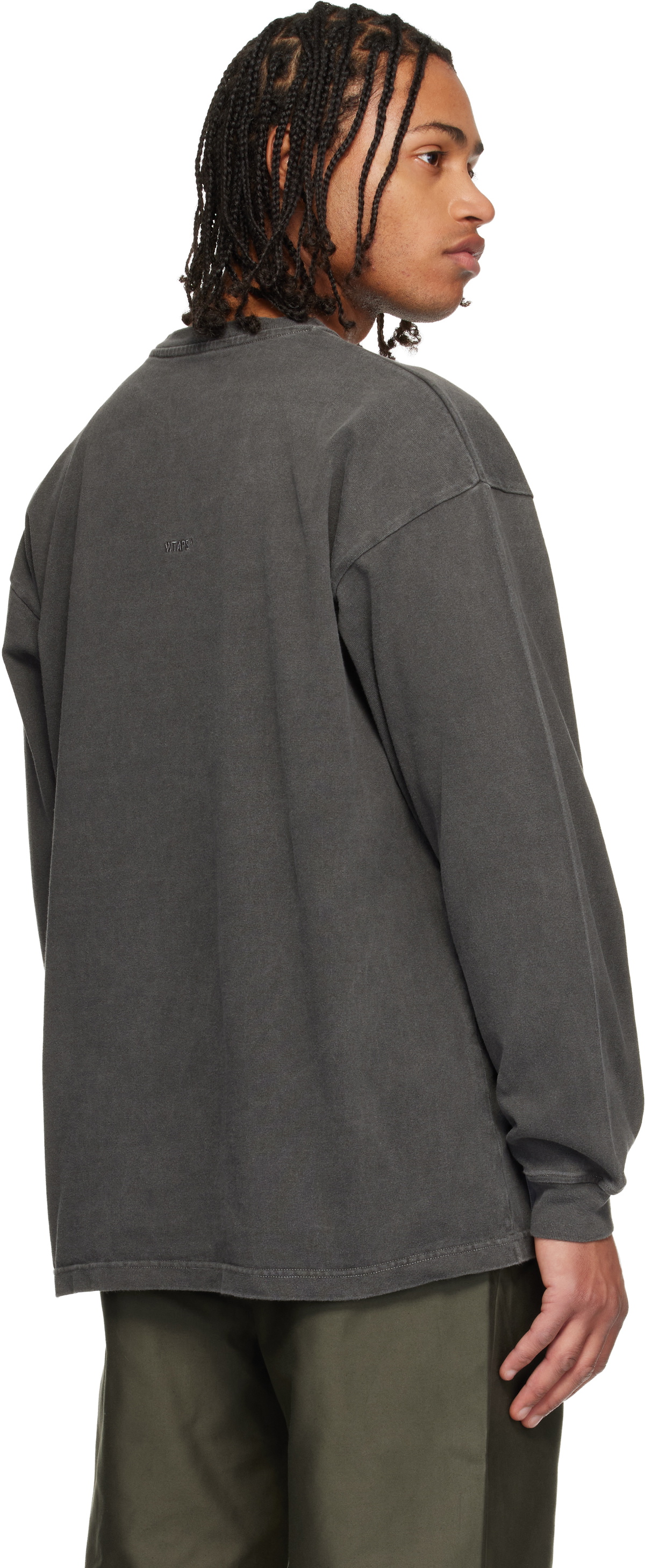 WTAPS Black SIGN-OD LS T-shirt WTAPS