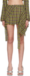 Rave Review Black Folka Miniskirt