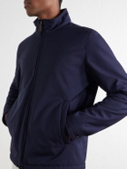 Herno - Padded Twill Bomber Jacket - Blue