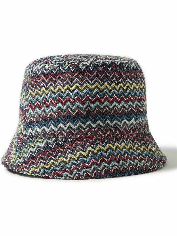Photo: Missoni - Crochet-Knit Wool-Blend Bucket Hat