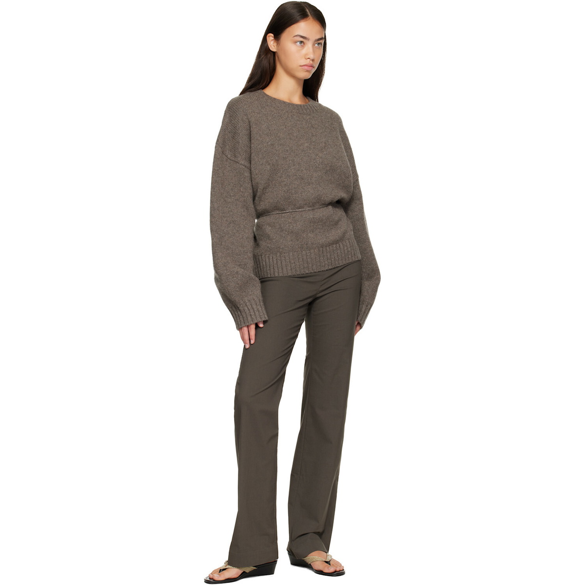 St. Agni Gray Studio Trousers