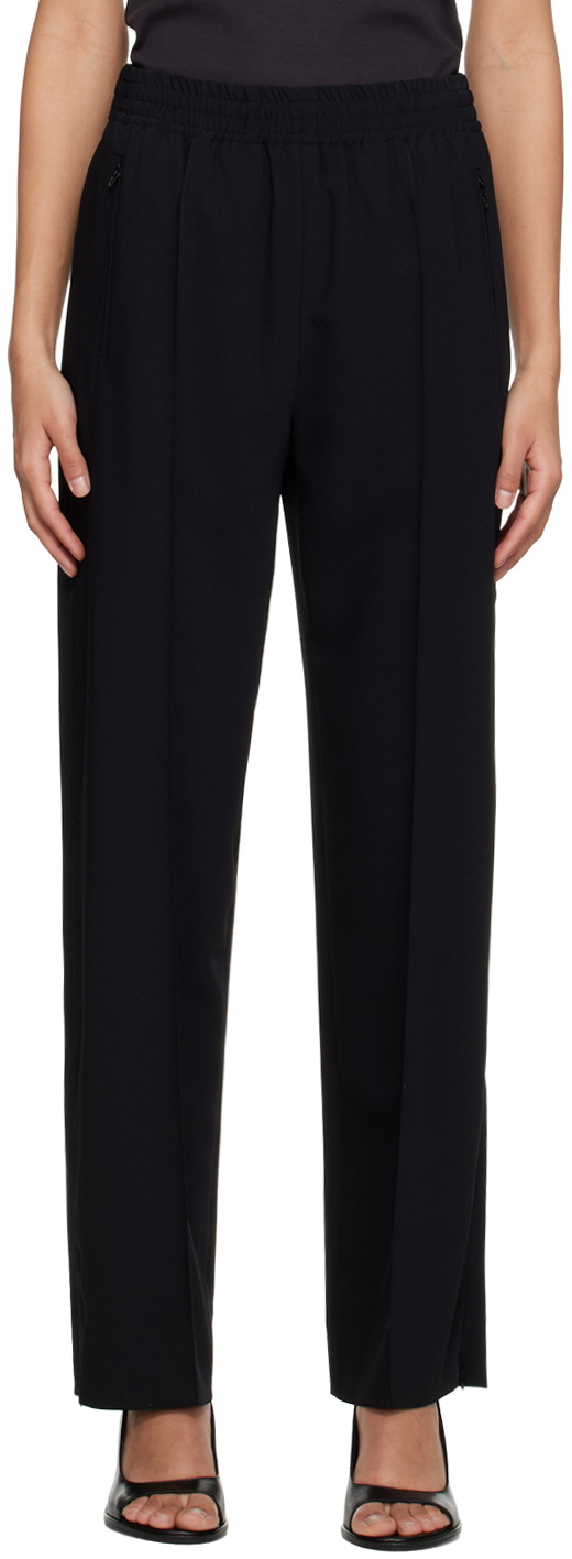 See by Chloé Black City Fluid Trousers