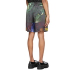 Ottolinger Multicolor Lucie Stahl Edition Silk Print Shorts