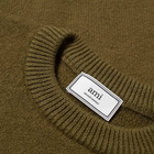 AMI A Heart Intarsia Knit