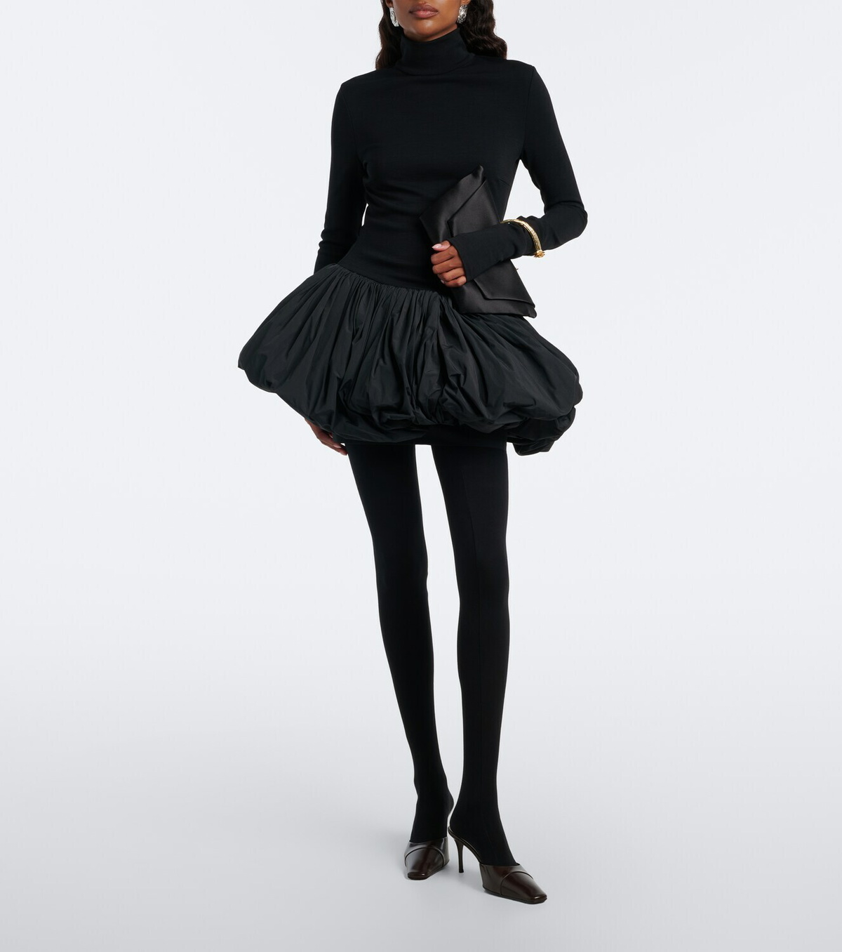 Magda Butrym Bracelet satin clutch