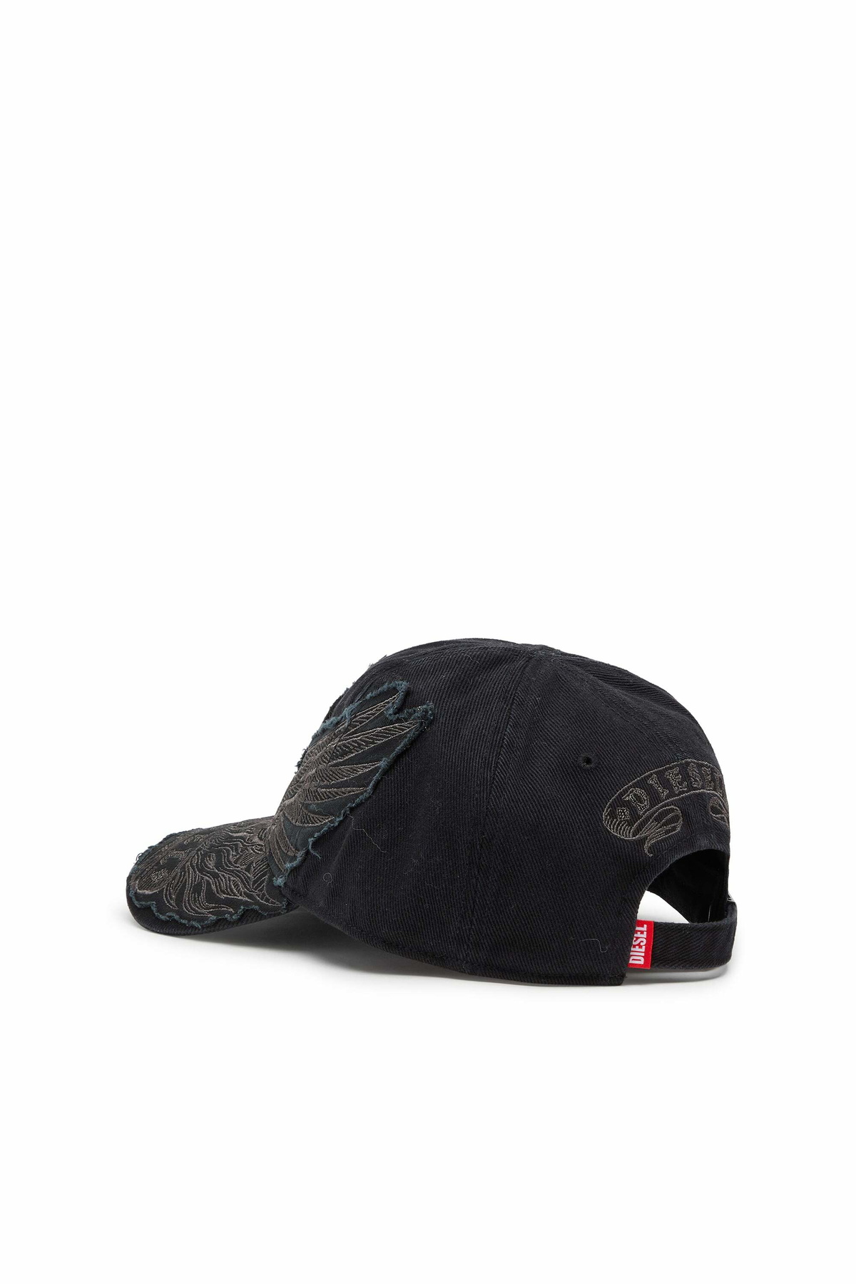 Diesel Baseball cap with Phoenix embroidery - Caps Mens in Black