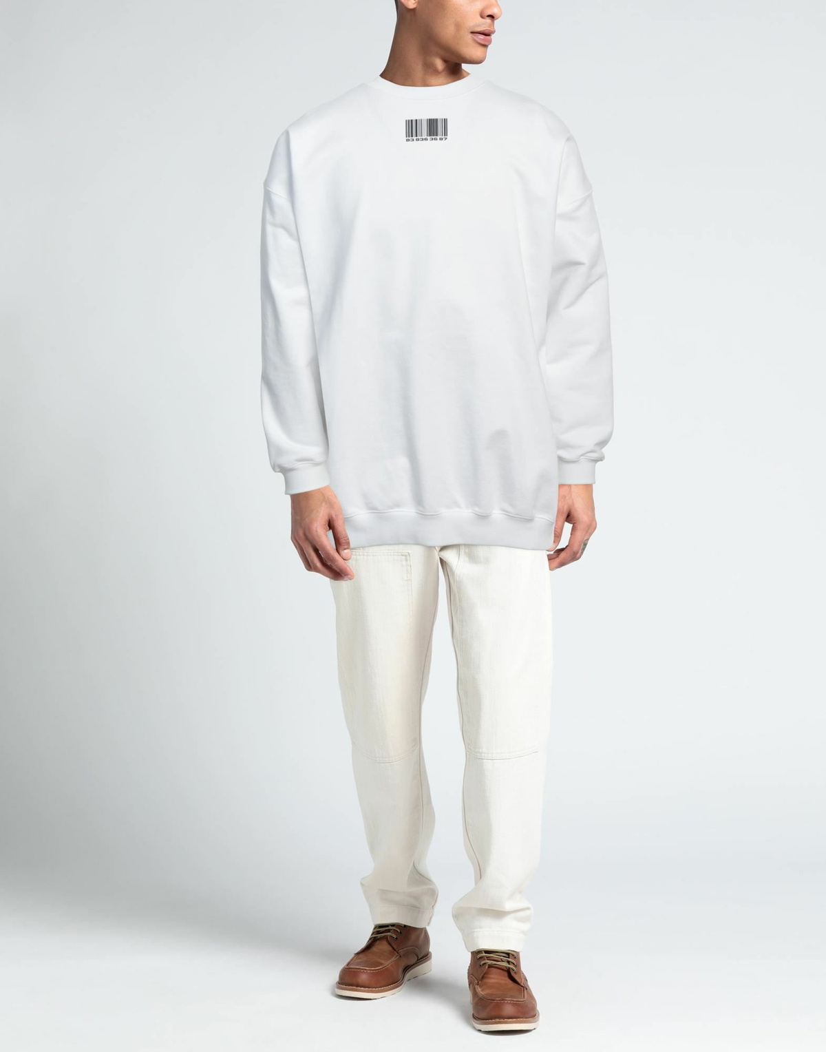 Vtmnts Mens Sweatshirt in White
