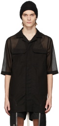 Rick Owens Black Organy Magnum Shirt