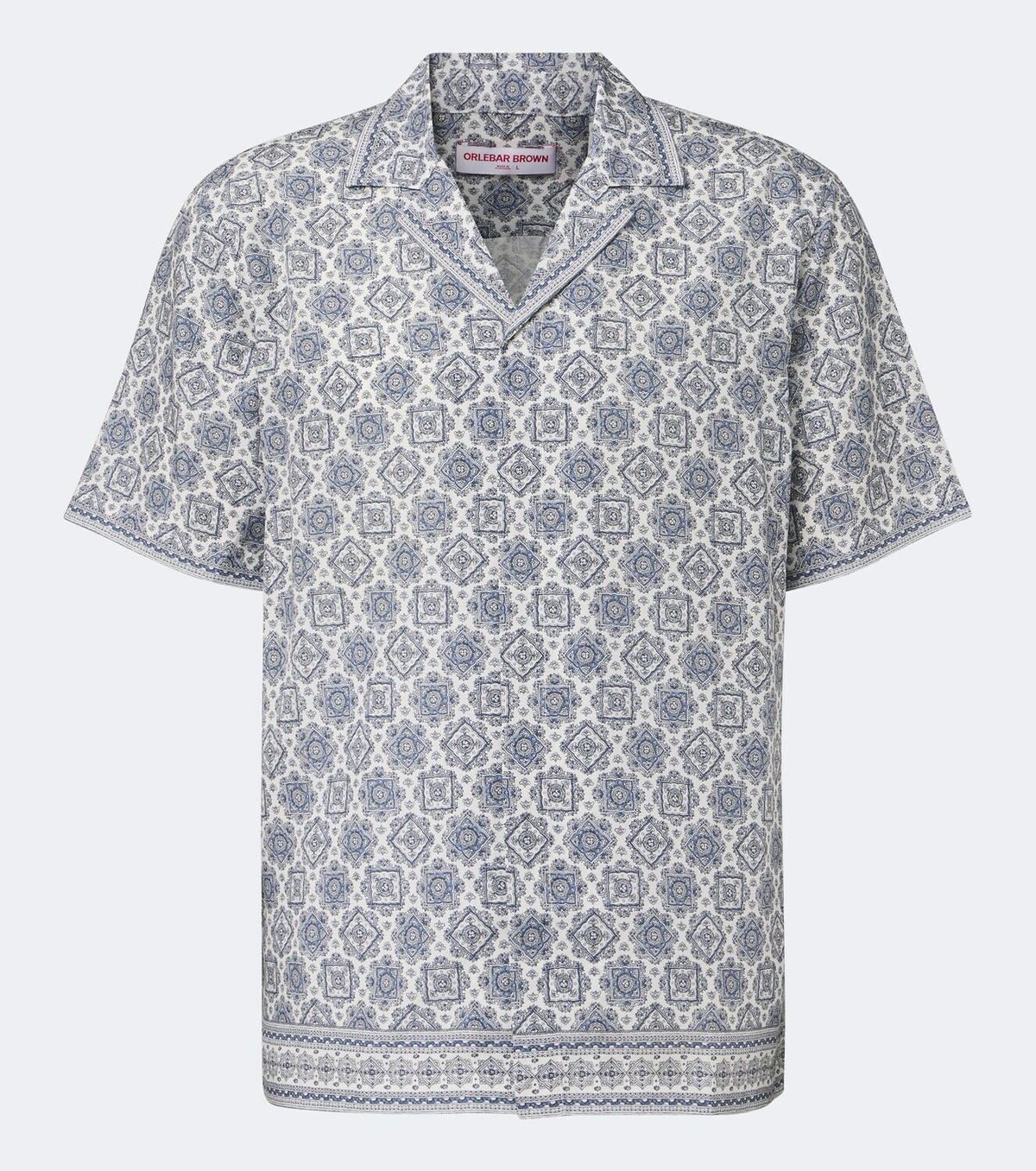 Orlebar Brown Maitan printed shirt