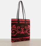 Valentino Garavani VLogo N/S Medium terry tote bag