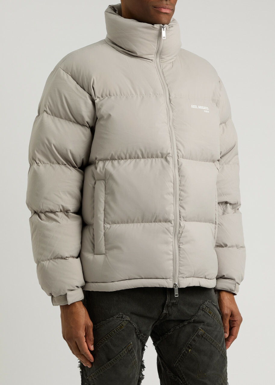 Axel Arigato Observer Quilted Shell Jacket Stone