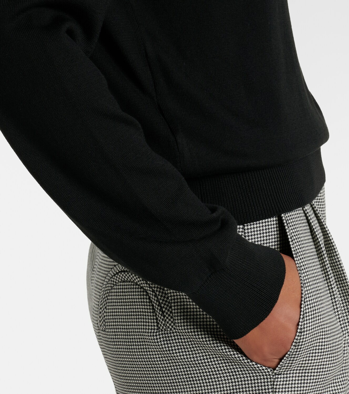 Blazé Milano Alegria silk and cotton polo sweater
