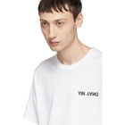 Rag and Bone White Yin Yang T-Shirt
