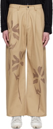 Collina Strada Beige Catchfly Trousers