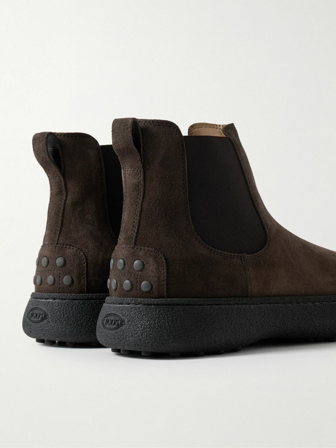 Tod's - Suede Chelsea Boots - Brown