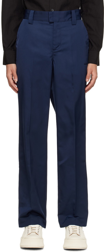 Photo: Soulland Navy Everet Trousers