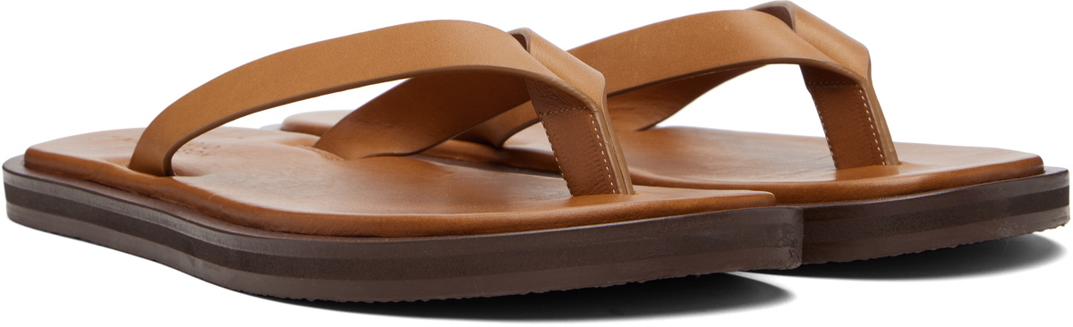 Studio Nicholson Tan Curren Flip-Flops