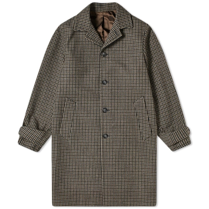 Photo: Officine Generale Stephane Plaid Coat