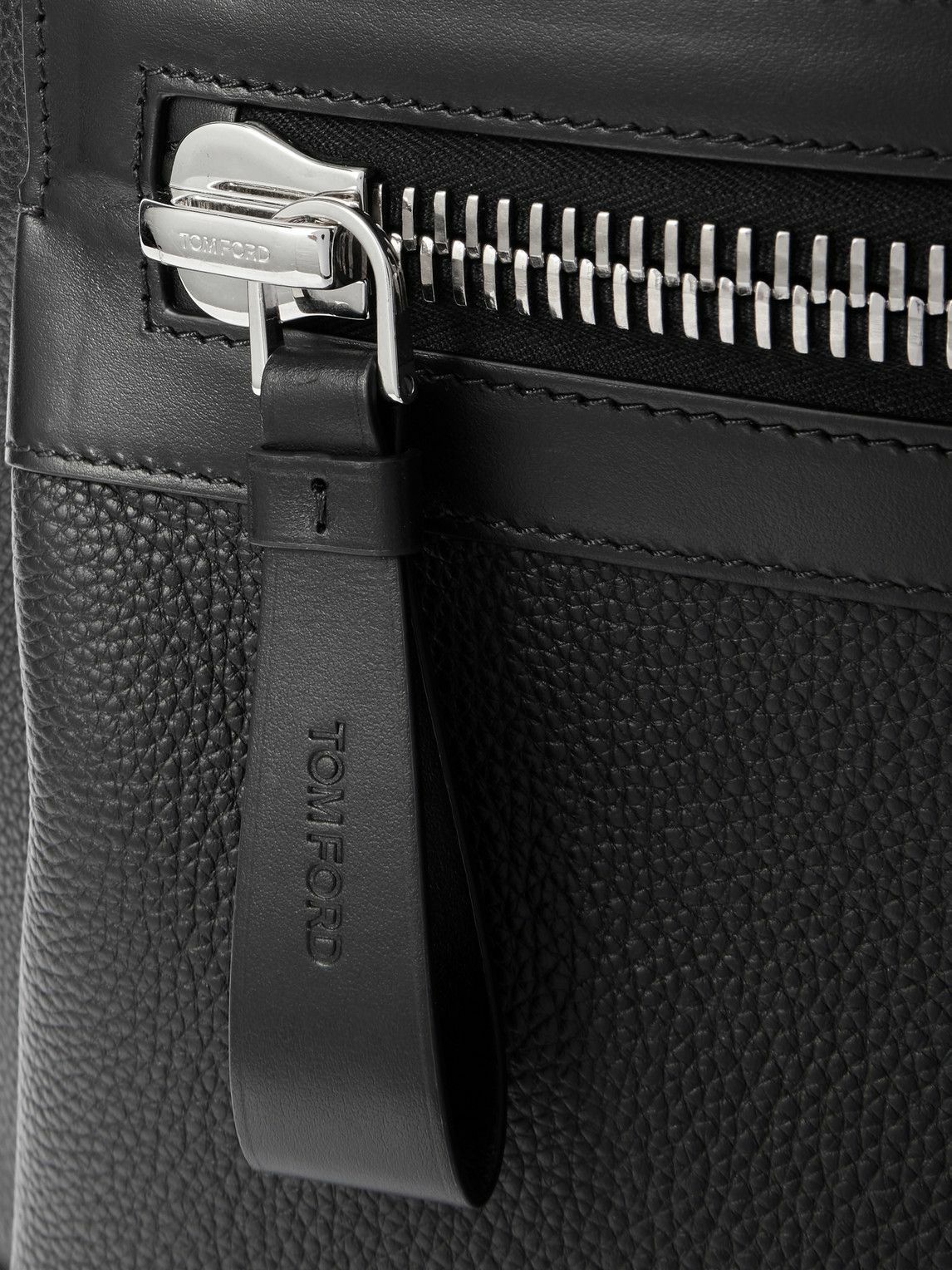 TOM FORD - Buckley Full-Grain Leather Backpack