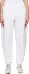 alexanderwang.t White Puff Logo Sweatpants