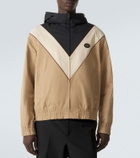 Valentino VLogo striped jacket
