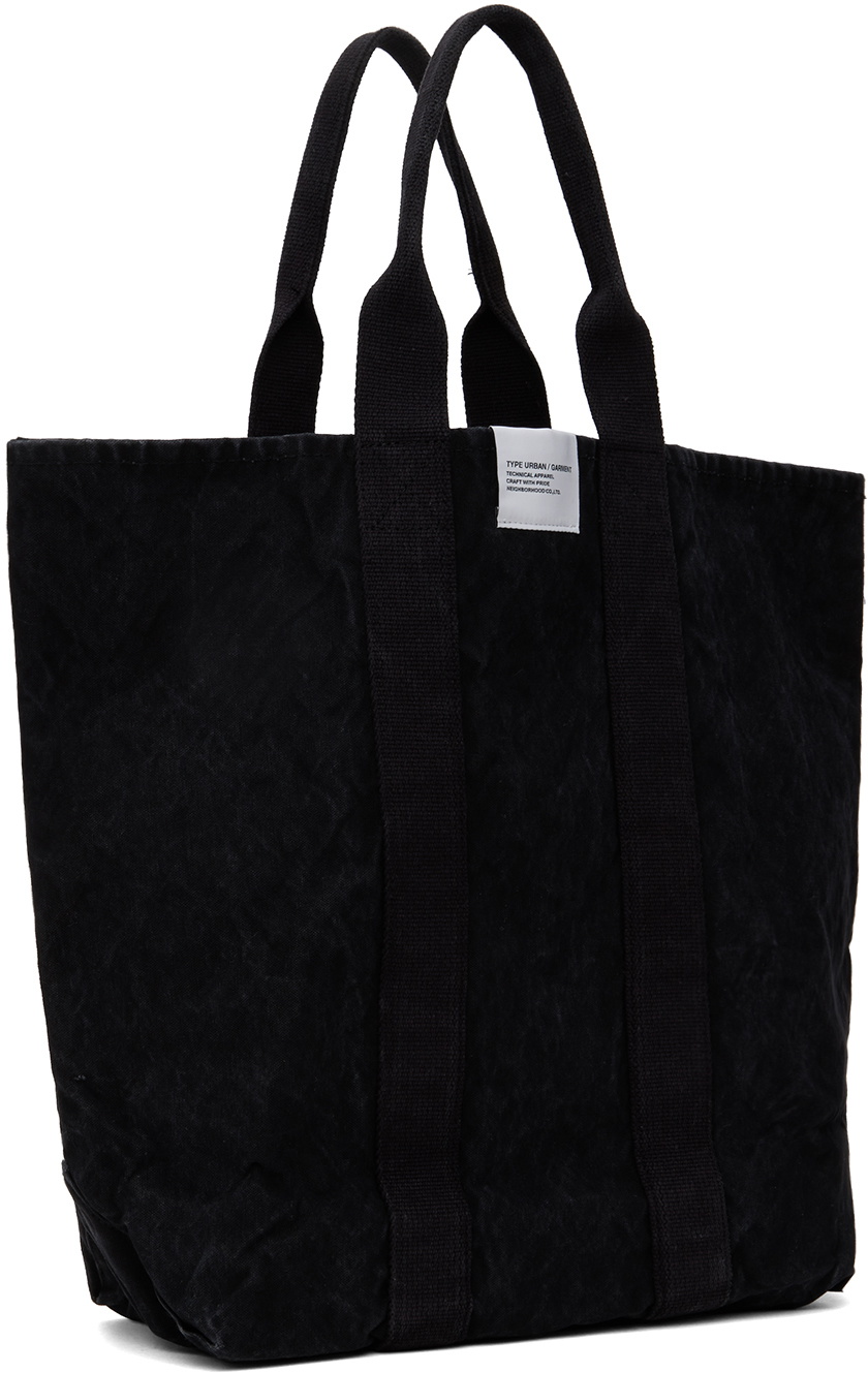 Neighborhood Black Canvas Tote Neighborhood