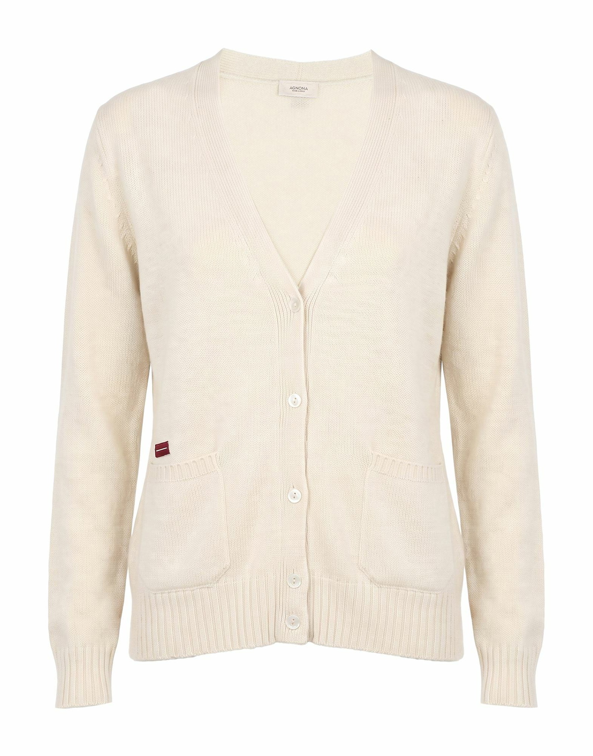 Agnona Womens Cardigan in Beige