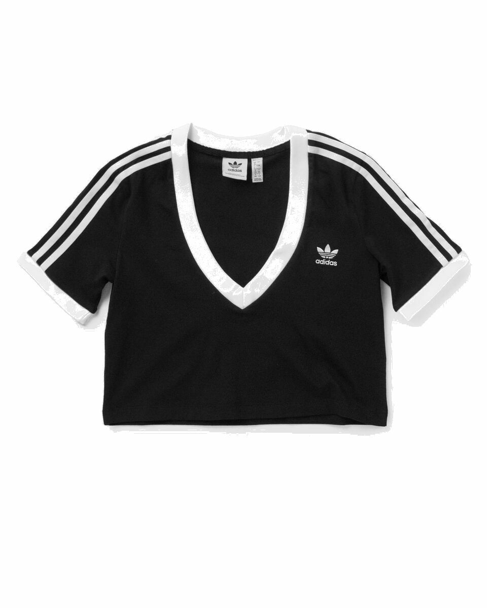 Photo: Adidas Wmns Cropped Tee Black - Womens - Shortsleeves