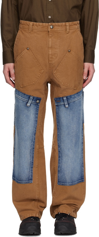 Photo: Andersson Bell Brown & Blue Re-Make Carpenter Jeans