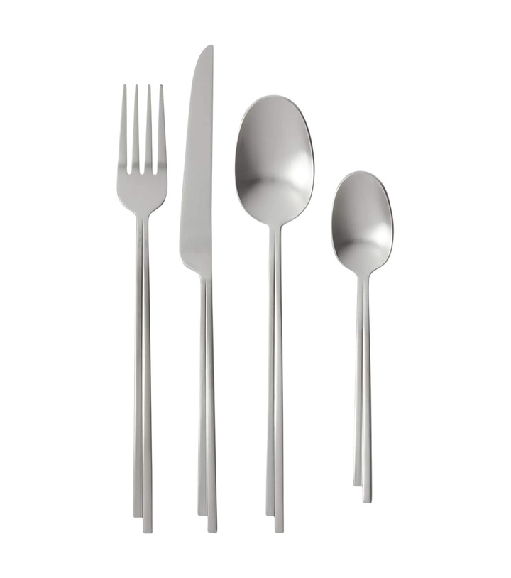 Photo: Serax Dune 24-piece flatware by Joseph Hoffman