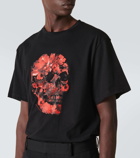 Alexander McQueen Skull printed cotton jersey T-shirt