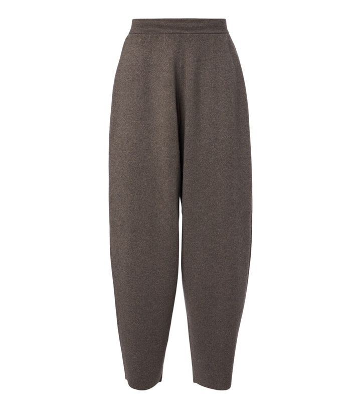 Photo: Arch4 Hayden knitted cashmere barrel-leg pants