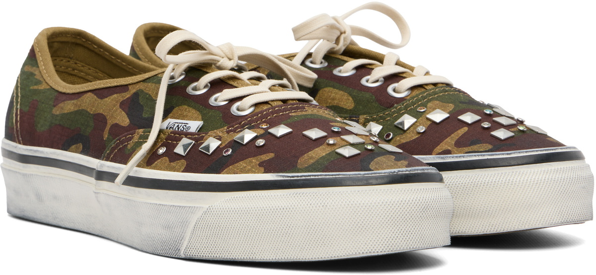 Vans Khaki Premium Authentic Sneakers