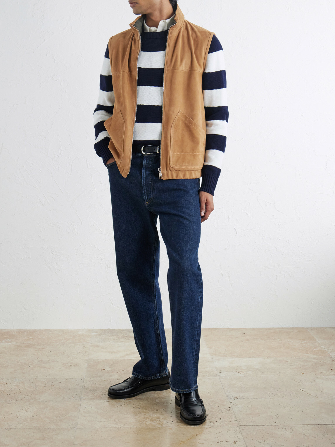 Valstar - Reversible Suede Vest - Neutrals