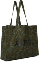 A.P.C. Green Diane Tote