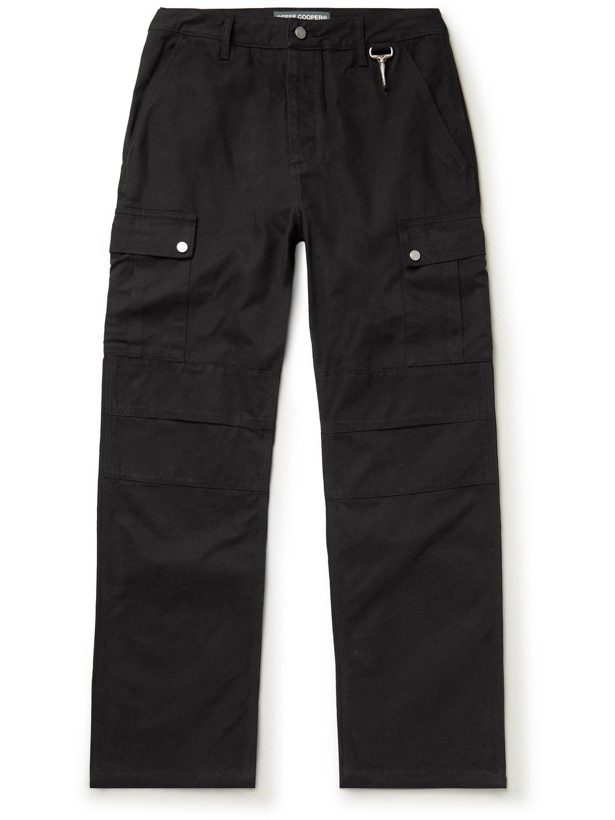 Photo: Reese Cooper® - Cotton-Canvas Cargo Trousers - Black