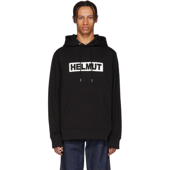 Photo: Helmut Lang Black Logo Hoodie