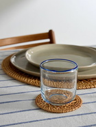 The Conran Shop - Diamond Set of Six Rattan Coasters