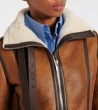 Proenza Schouler Arlo shearling-lined leather jacket