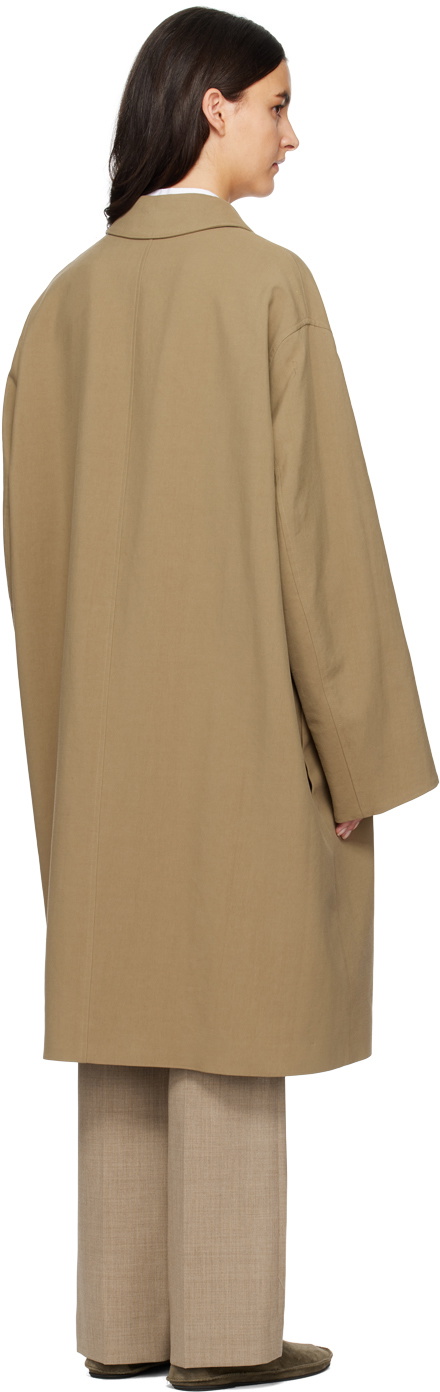 The Row Taupe Denise Trench Coat The Row